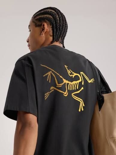 Arcteryx Kragg Cotton Logo SS M 24K Black