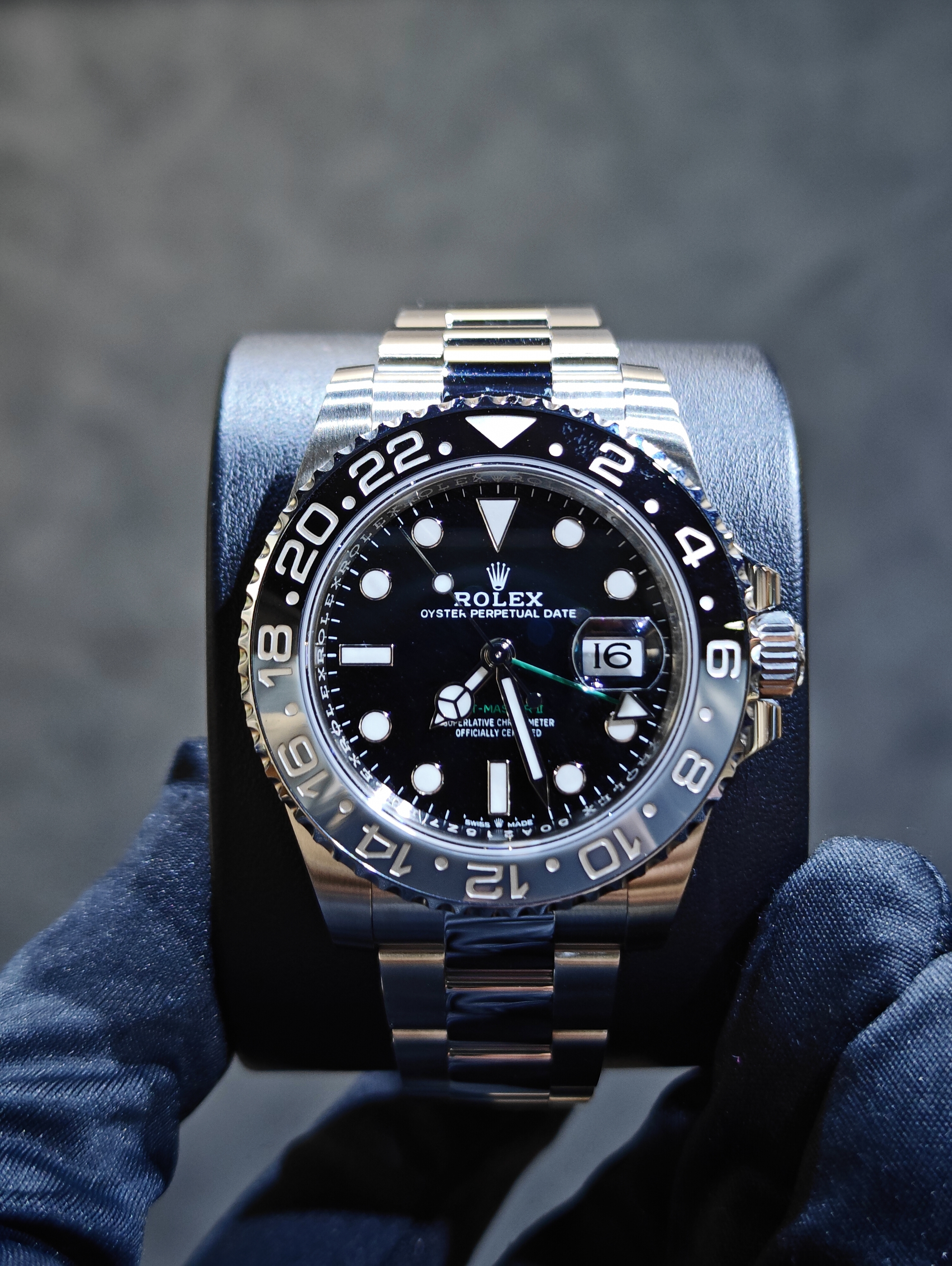 BRAND NEW ROLEX 126710grnr 126710 GMT-MASTER II OYSTERE OYSTERSTEEL 40mm m126710grnr-0004