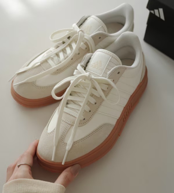 ADIDAS GRADAS 2.0 奶油焦糖 奶油白 米灰 米白 焦糖底 大地色 女鞋 KJ2979 / 調貨