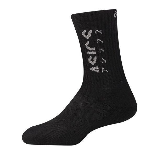Asics 亞瑟士 3033C335-001 中筒襪 運動襪 中性款 訓練 透氣 黑