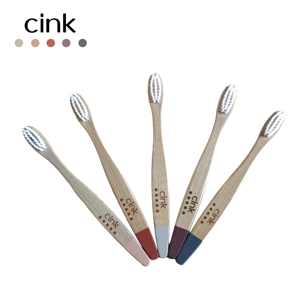 Cink 竹製牙刷五入組