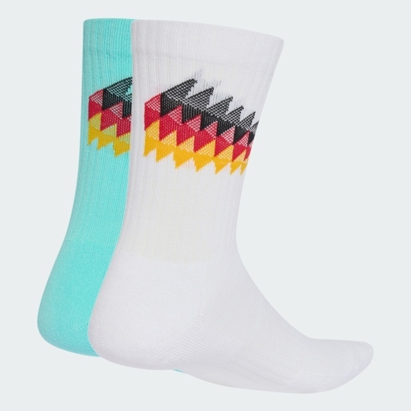 Adidas 愛迪達 Dfb Fan Socks KC6740 中筒襪 綠 白 世界盃 德國 2雙入