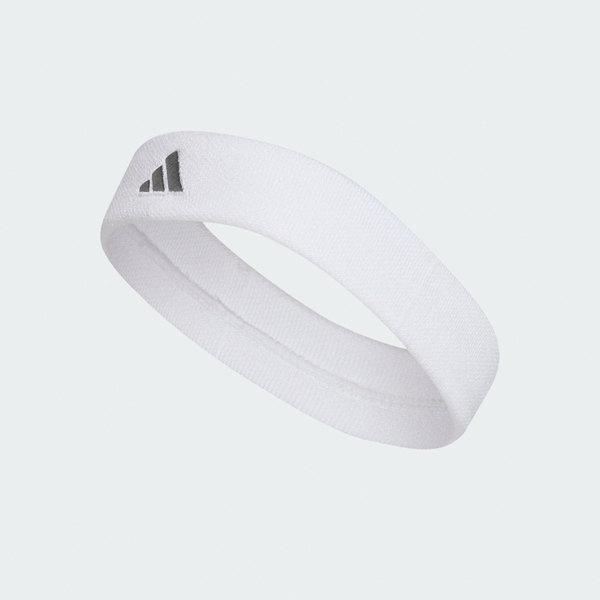 Adidas 愛迪達 Tennis Headband IA7547 頭帶 白 運動頭帶 柔軟 彈性