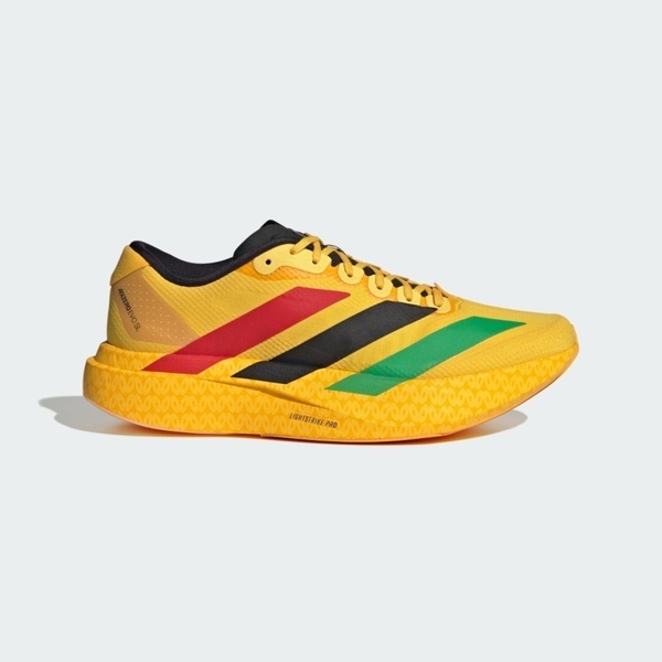 Adidas 愛迪達 Adizero EVO SL Woven M KJ3625 男 慢跑鞋 跑鞋 路跑 黃 避震