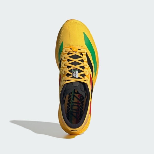 Adidas 愛迪達 Adizero EVO SL Woven M KJ3625 男 慢跑鞋 跑鞋 路跑 黃 避震