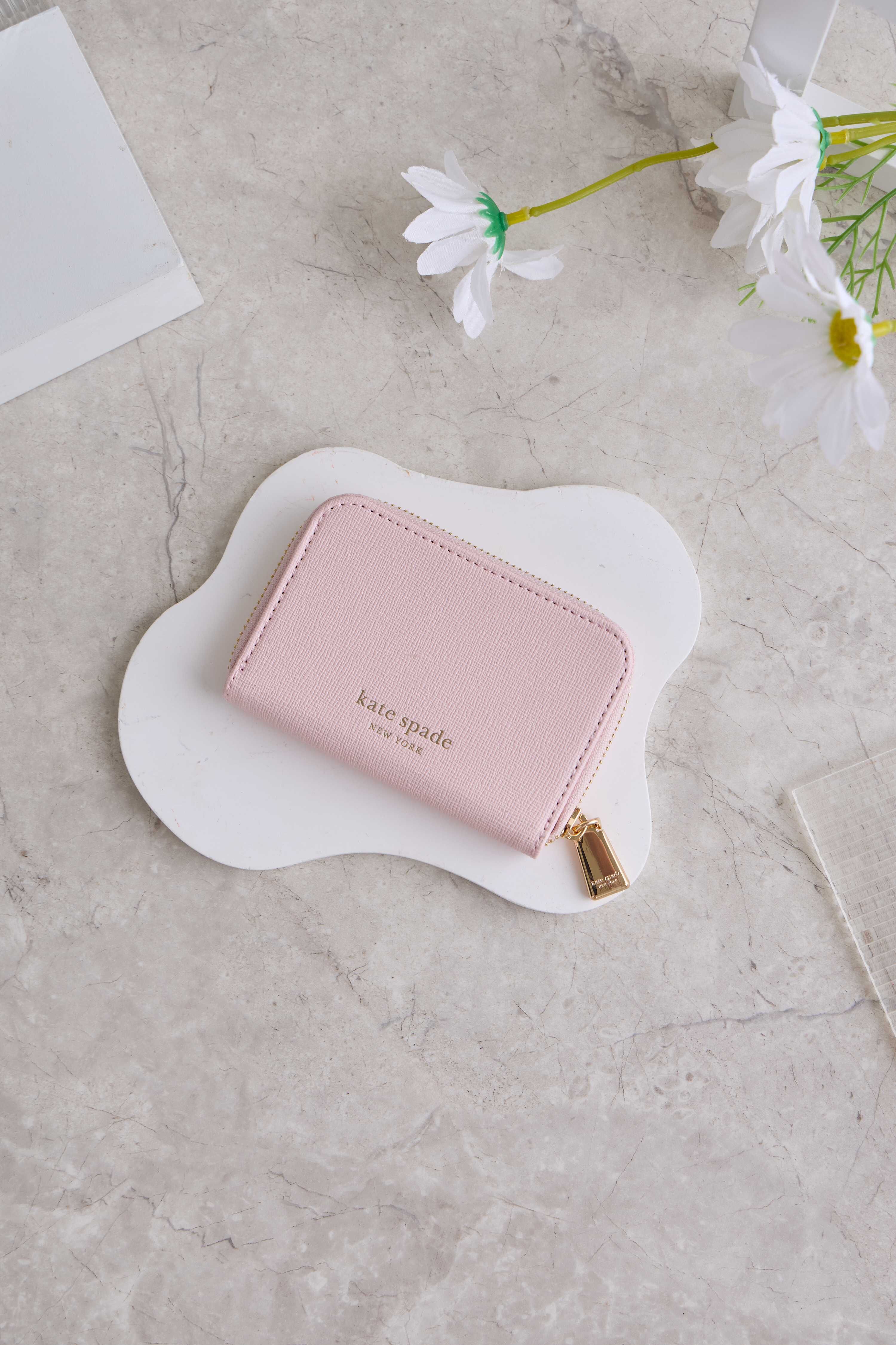 Kate Spade MagSafe 磁吸 開運包 卡套 卡夾 粉紅
