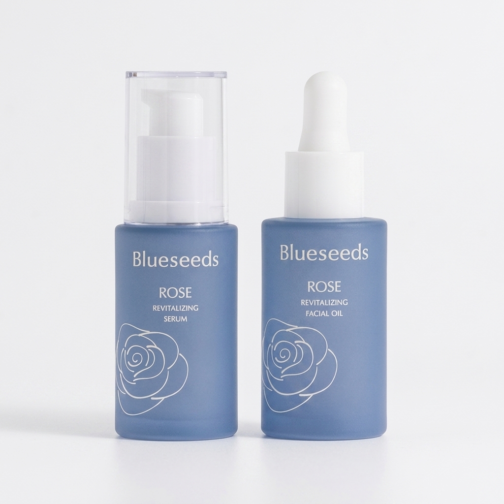 【潤澤雙星】玫瑰精華液30ml + 精油露30ml