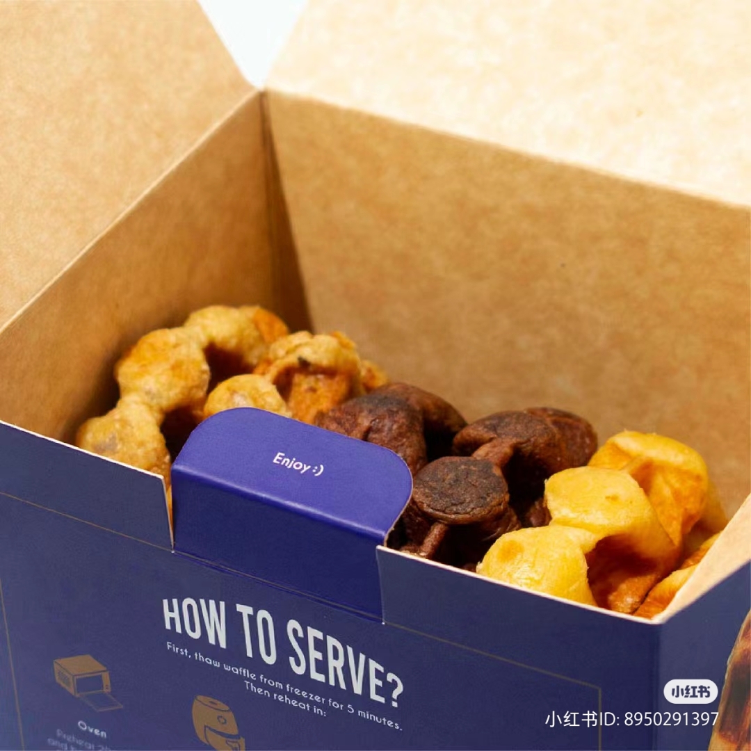 Frozen Belgian Liege waffle supplier in Malaysia for cafes and restaurants