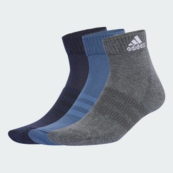 Adidas C SPW ANK 3P IP0403 腳踝襪 3雙入 運動 休閒 支撐 舒適 愛迪達 灰藍