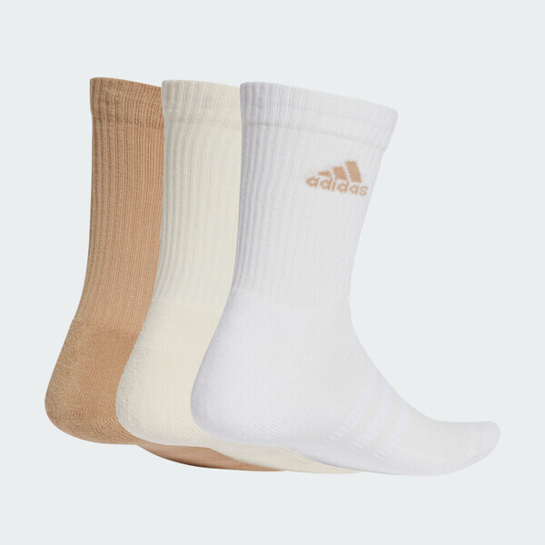 Adidas 愛迪達 C Spw Crw 3p JC9383 男女 中筒襪 運動襪 3雙入 米 白