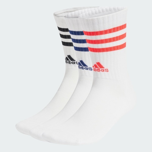 Adidas 愛迪達 3s C Spw Crw 3p JC8839 中筒襪 白 三雙入 足弓包覆