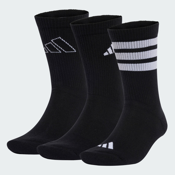 Adidas Logo Pack 3PP JI6315 中筒襪 運動襪 舒適 三雙入 黑