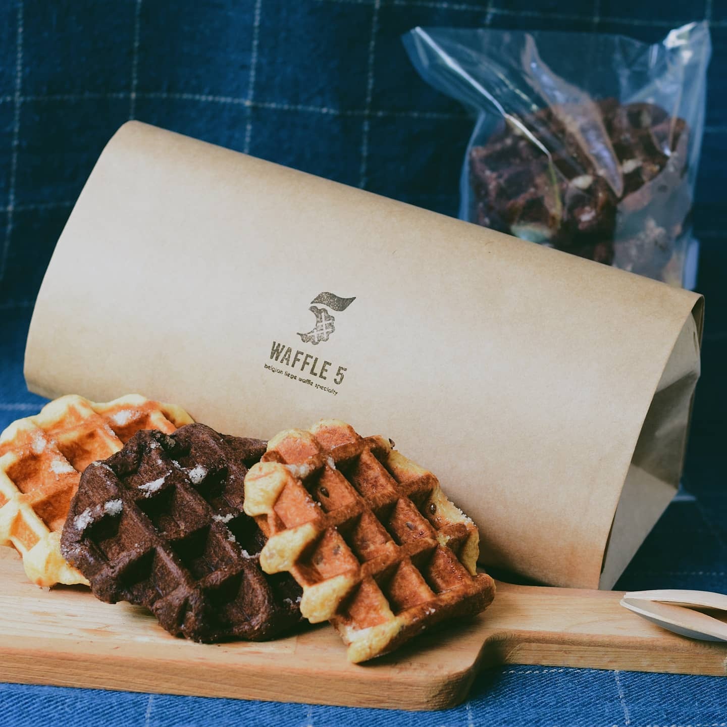Premium Belgian Liege waffle with pearl sugar in Malaysia