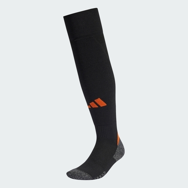 Adidas 愛迪達 Adi 24 Sock JI6339 長筒襪 運動襪 足球及膝襪 黑 橘