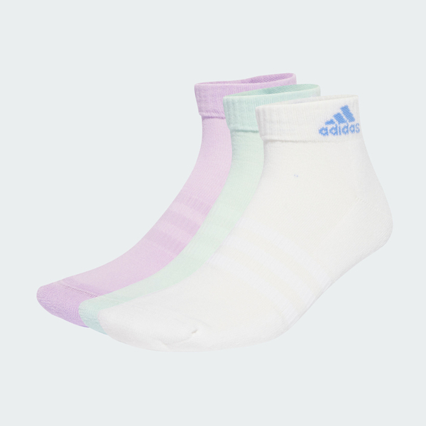 Adidas 愛迪達 C Spw Ank 3p JW2769 腳踝襪 3 雙入 白綠 粉紅