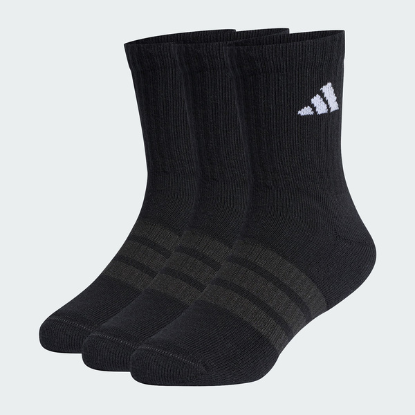 Adidas 愛迪達 C Kd Crw 3p JZ0527 中筒襪 運動襪 3雙入 黑 白