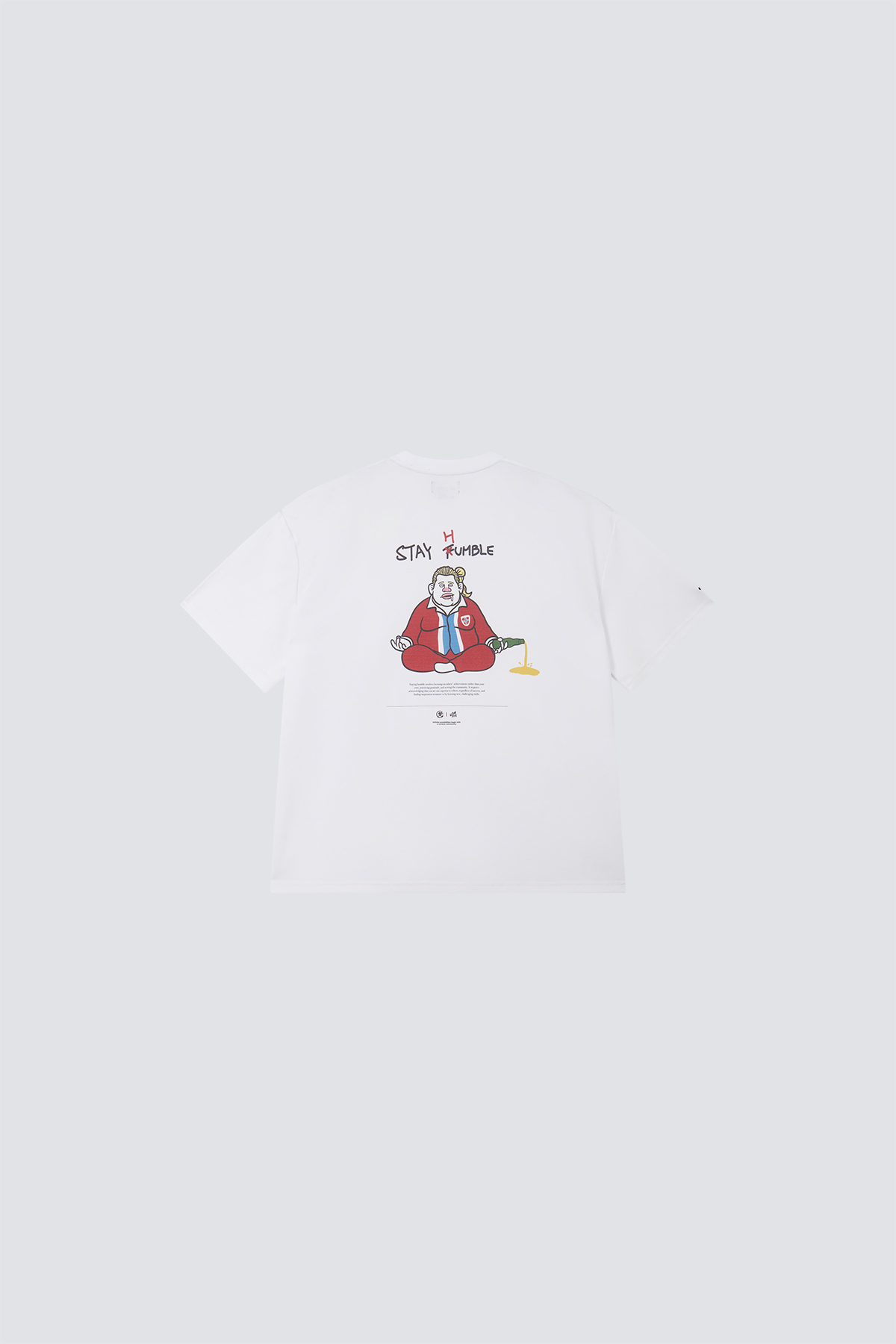 World cup - STAY HUMBLE tee | White