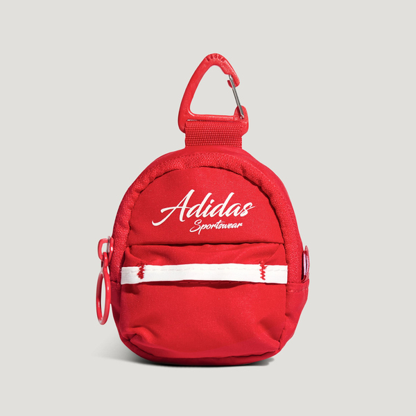 Adidas 愛迪達 Small Item Bag KR5181 收納包 吊飾小包 迷你包 輕便 紅 白