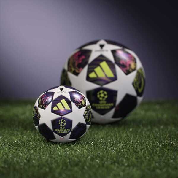 Adidas 愛迪達 Ucl Final Mini Ball JX9099 足球 白紫 歐冠決賽迷你球 無需打氣