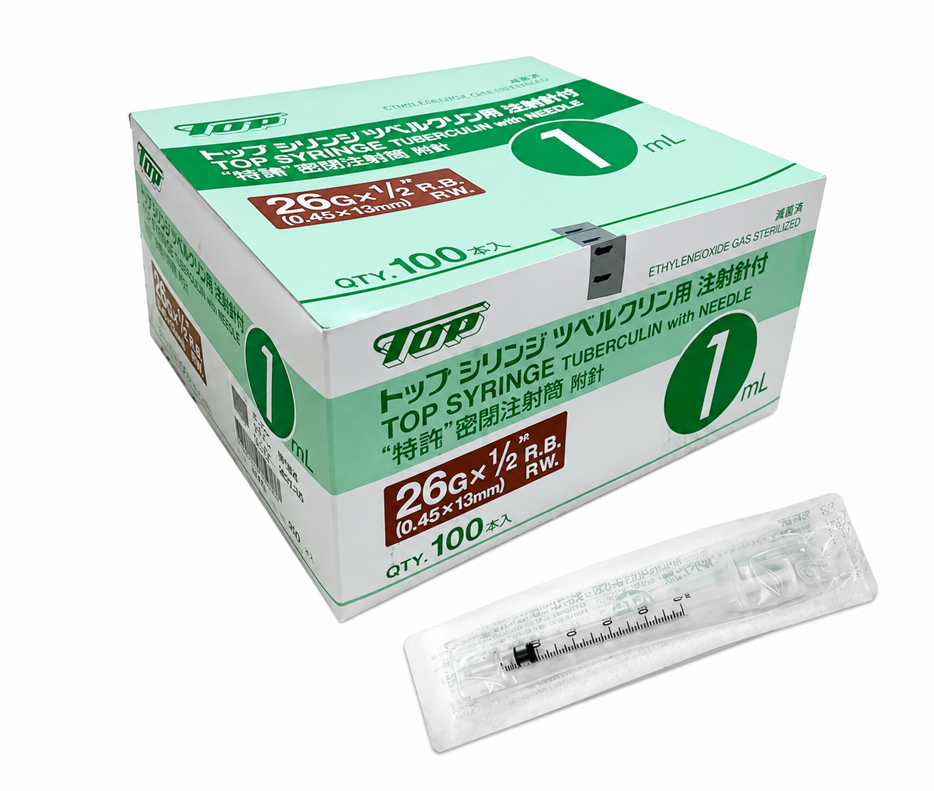 TOP 塑膠注射筒