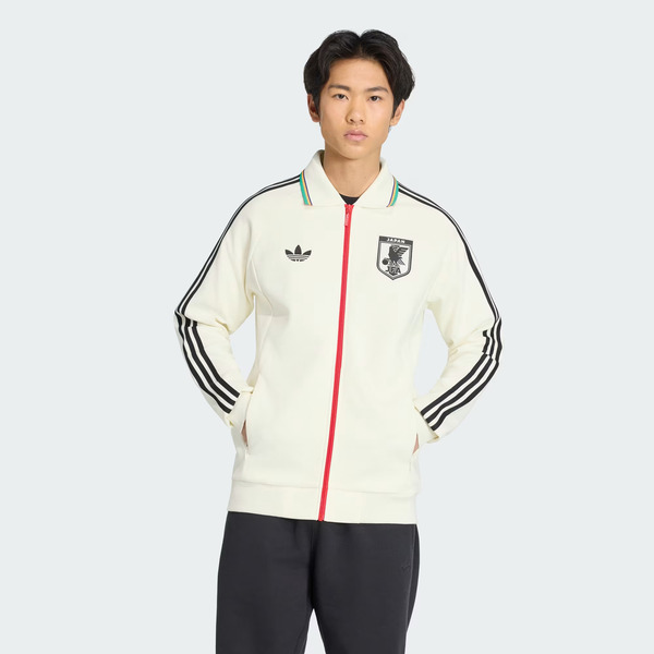 Adidas 愛迪達 Jfa A Og Jk KA1514 男 夾克 運動外套 休閒穿搭 米白 日本 客場 進場外套