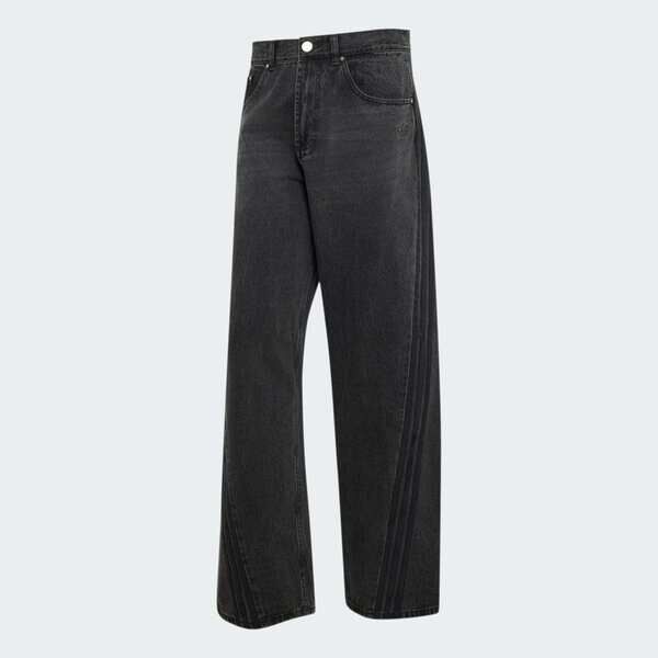 Adidas 愛迪達 Denim Jeans JY6291 男 長褲 牛仔長褲 休閒長褲 黑 丹寧