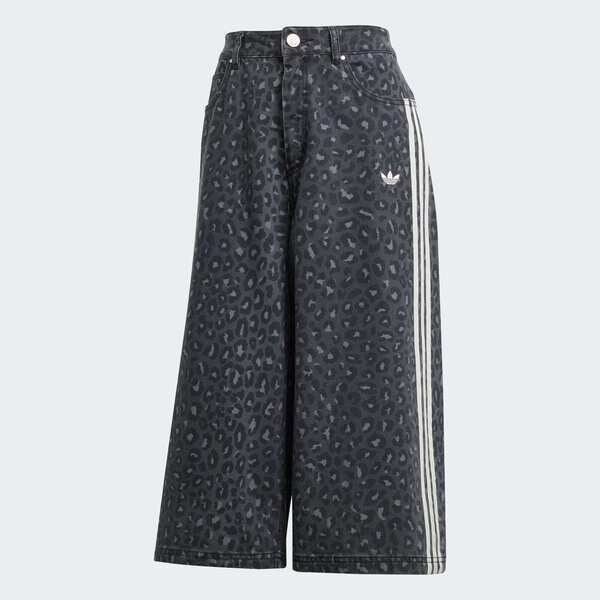 Adidas 愛迪達 Dnm Bermuda KA2675 女 短褲 及膝短褲 休閒短褲 黑 豹紋