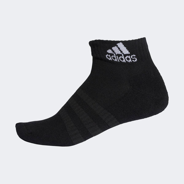 Adidas Cush Ank 1pp DZ9368 腳踝襪 足弓支撐 加厚 運動 休閒 訓練 舒適 黑