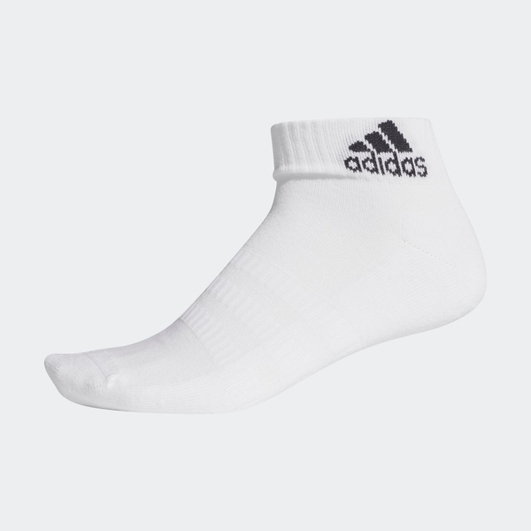 Adidas Cush Ank 1pp DZ9367 腳踝襪 足弓支撐 加厚 運動 休閒 訓練 舒適 白