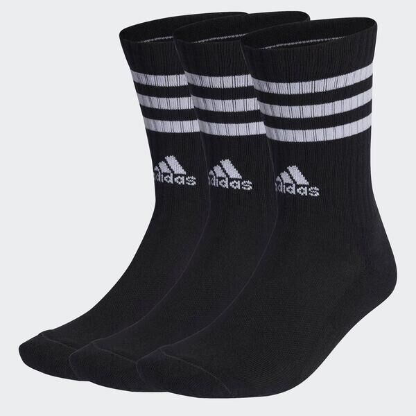 Adidas 3s C Spw Crw 3p IC1321 中筒襪 運動襪 透氣 舒適 彈性 愛迪達 3雙入 黑
