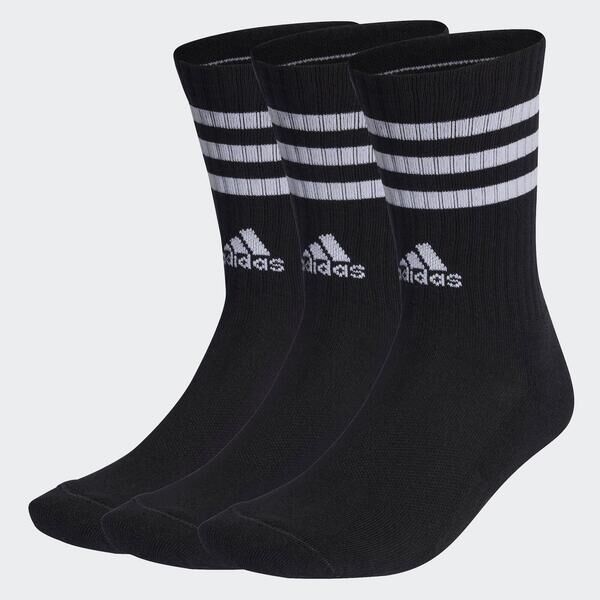 Adidas 3s C Spw Crw 3p IC1321 中筒襪 運動襪 透氣 舒適 彈性 愛迪達 3雙入 黑
