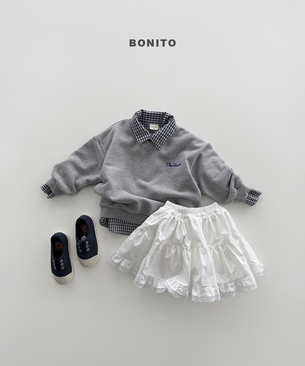 Bonito 蕾絲澎澎褲裙