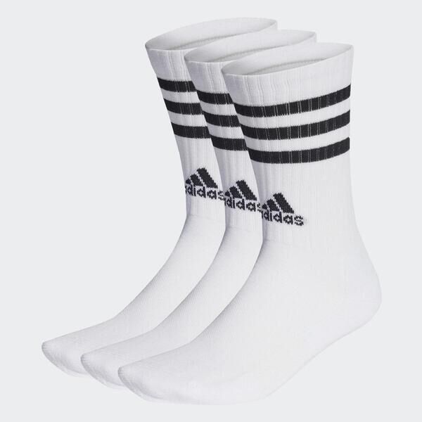 Adidas 3s C Spw Crw 3p HT3458 中筒襪 運動襪 透氣 舒適 彈性 愛迪達 3雙入 白