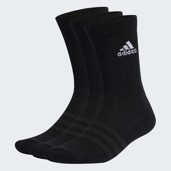 Adidas C Spw Crw 3p IC1310 中筒襪 運動襪 透氣 舒適 壓縮足弓支撐 愛迪達 3雙入 黑