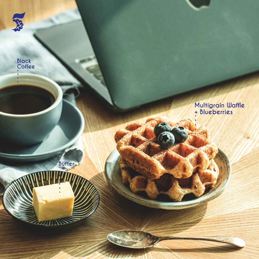 Frozen Belgian Liege waffle Malaysia untuk sarapan keluarga
