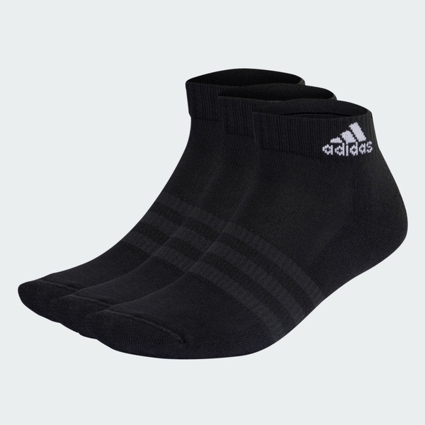 Adidas 愛迪達 C Spw Ank 3p IC1277 踝襪 運動 休閒 緩衝 足弓支撐 3雙入 黑 白