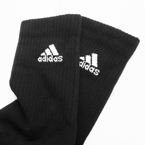 Adidas C SPW CRW 1P IC1309 中筒襪 襪子 運動 休閒 訓練 透氣 舒適 貼合 愛迪達 黑
