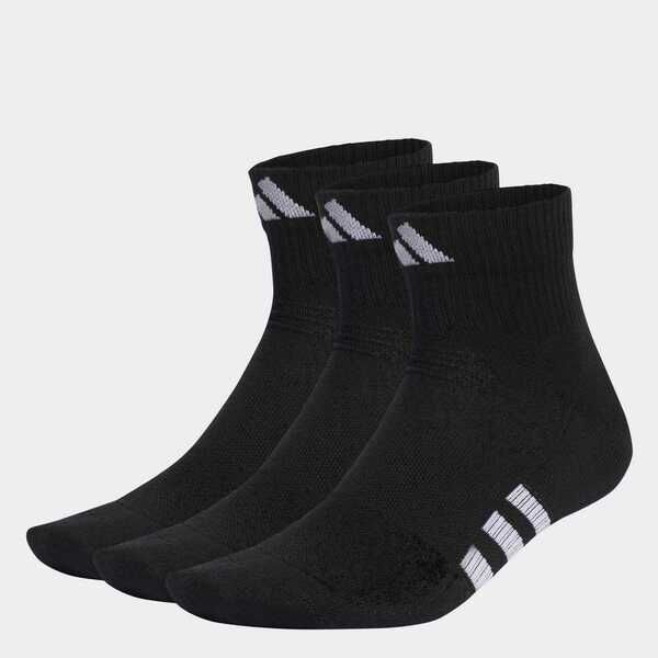Adidas 愛迪達 Prf Light Mid3p IC9530 男女 中筒襪 黑 3雙入 排汗