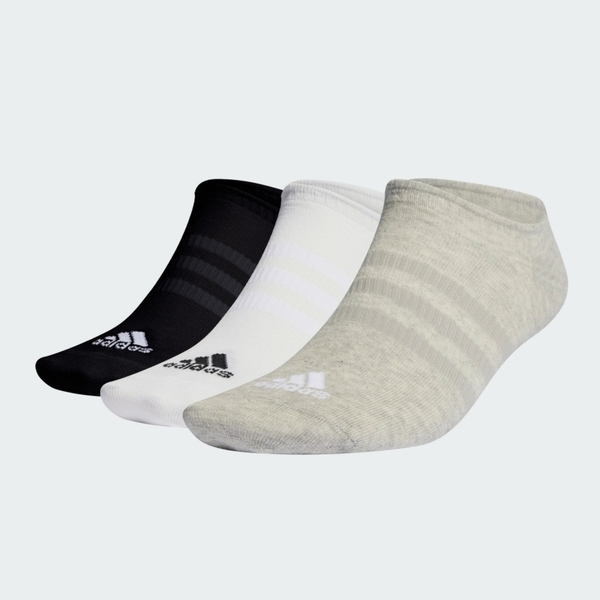 Adidas 愛迪達 T Spw Ns 3p IC1328 隱形襪 透氣 舒適 灰白黑
