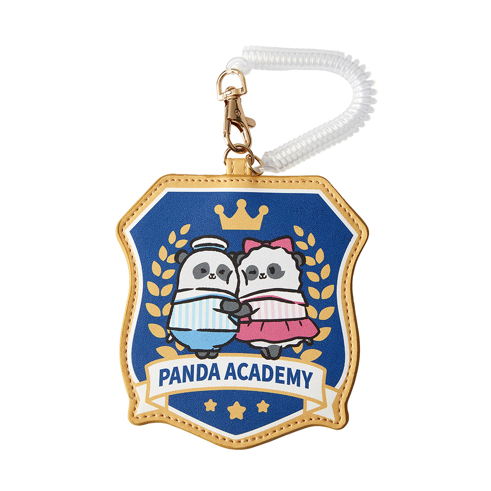 Panda Friends 開學系列：加加得得校徽卡套