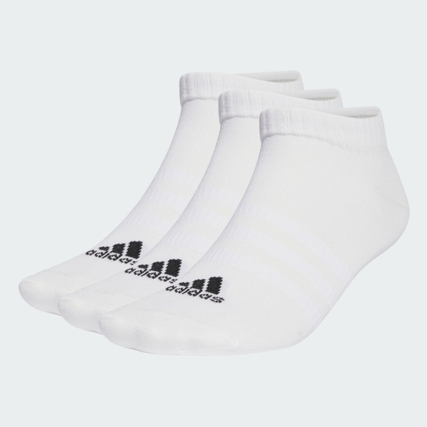 Adidas 愛迪達 T Spw Low 3p HT3469 短筒襪 運動 休閒 足弓支撐 3雙入 白 黑