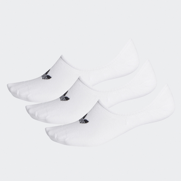 Adidas 愛迪達 Low Cut Sock 3p FM0676 隱形襪 3雙入 白 黑