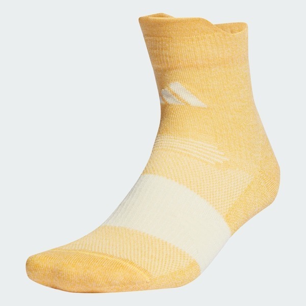 Adidas 愛迪達 Runxspnv Sock IT3253 短筒襪 黃 排汗 防滑 透氣