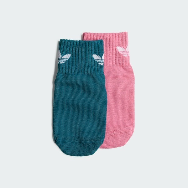 Adidas 愛迪達 Ant Slip Sock IZ3472 中童 短筒襪 綠 粉紅 防滑