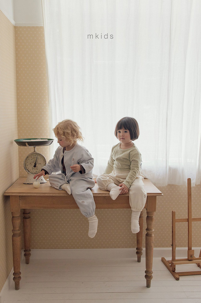 正韓秋mkids 三色奶fufu棉質褲