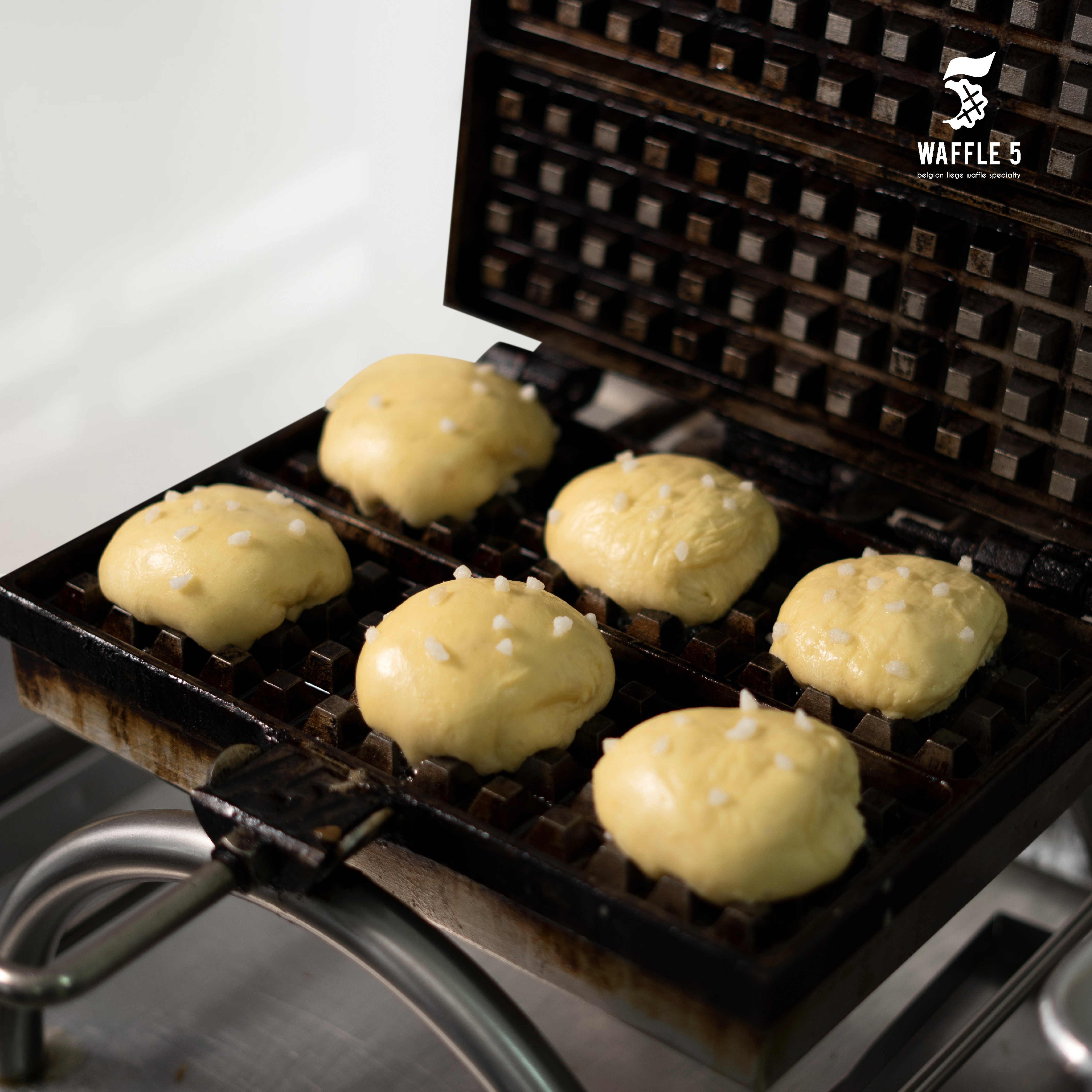 Cara panaskan frozen Belgian Liege waffle supaya sedap