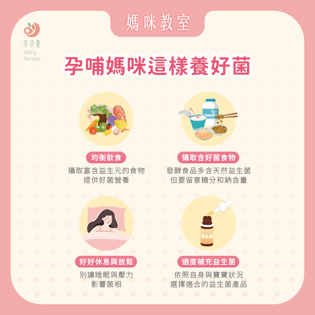 幸孕果媽咪教室 原來母乳不只有營養!還有益生菌,陪伴寶寶建立生命早期的菌叢