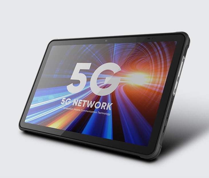 P100 Android 工業級平板電腦, Android 14 OS, 11 inches display, 5G, WIFI, BT 5.2, NFC, UHF