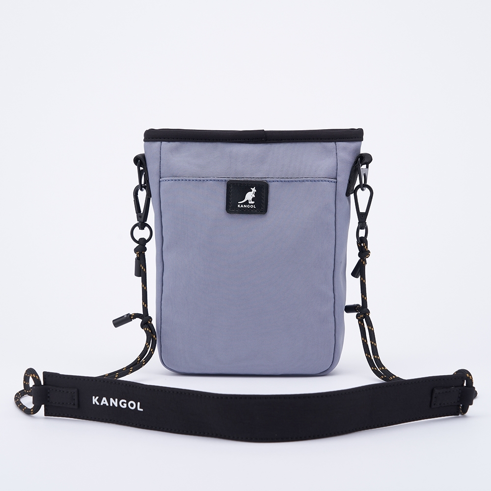 KANGOL 側背包 淺藍 尼龍 磁扣 隨身小包 包包 6325170981
