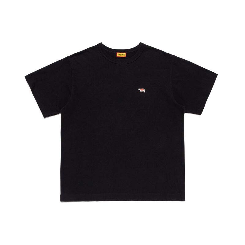 HUMAN MADE ANIMAL BADGE T-SHIRT #2 北極熊 短T 短袖 黑色 HM31CS115-BK [台灣現貨]